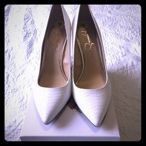 NWT Jessica Simpson Sexy Snakeskin Heels 👠